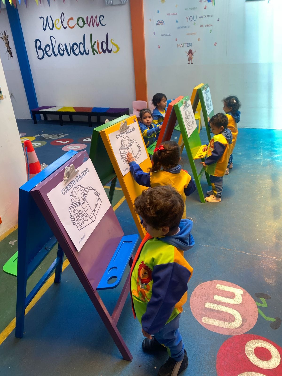 Área de pintura